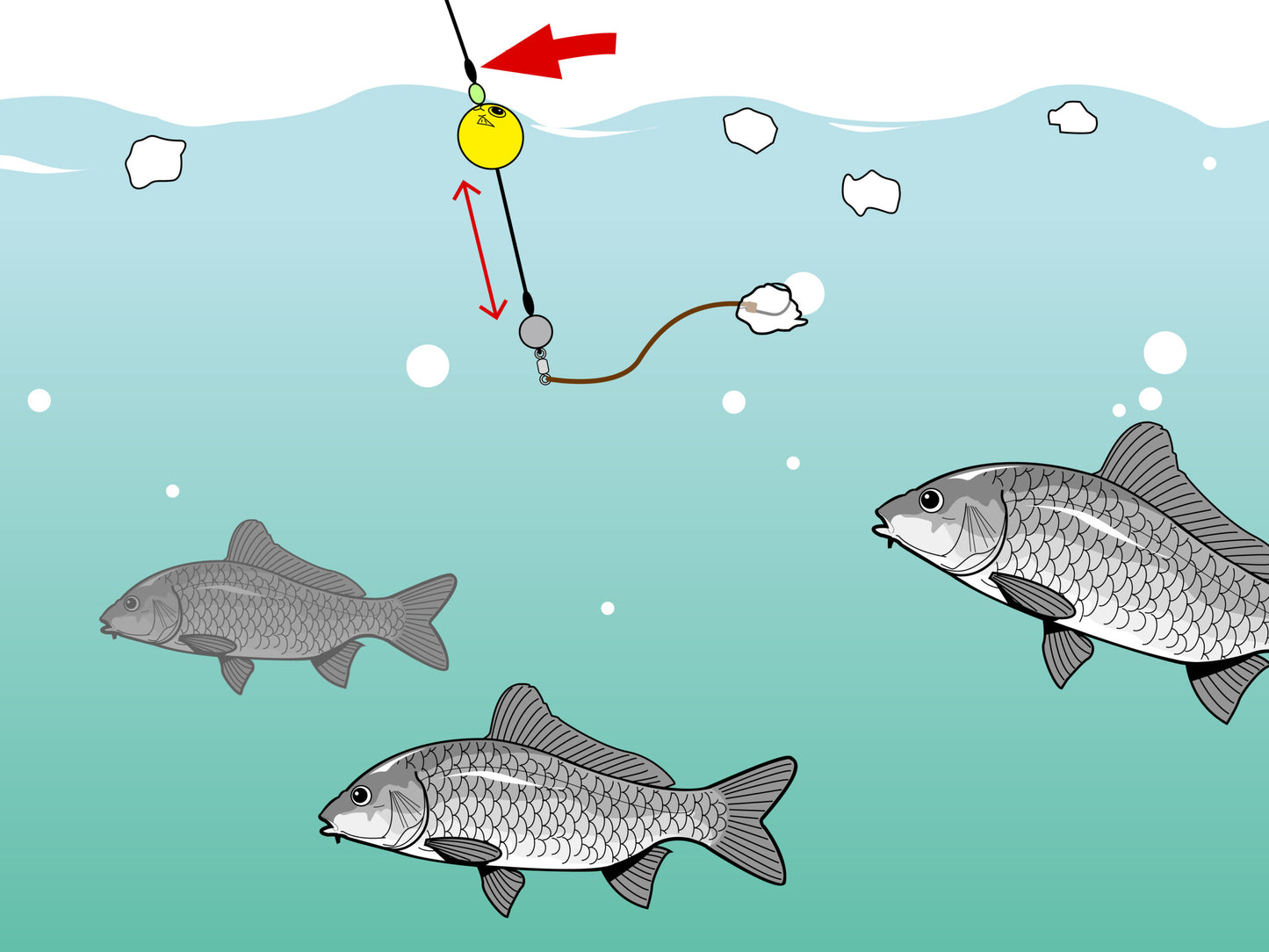 うきまろ パン鯉仕掛