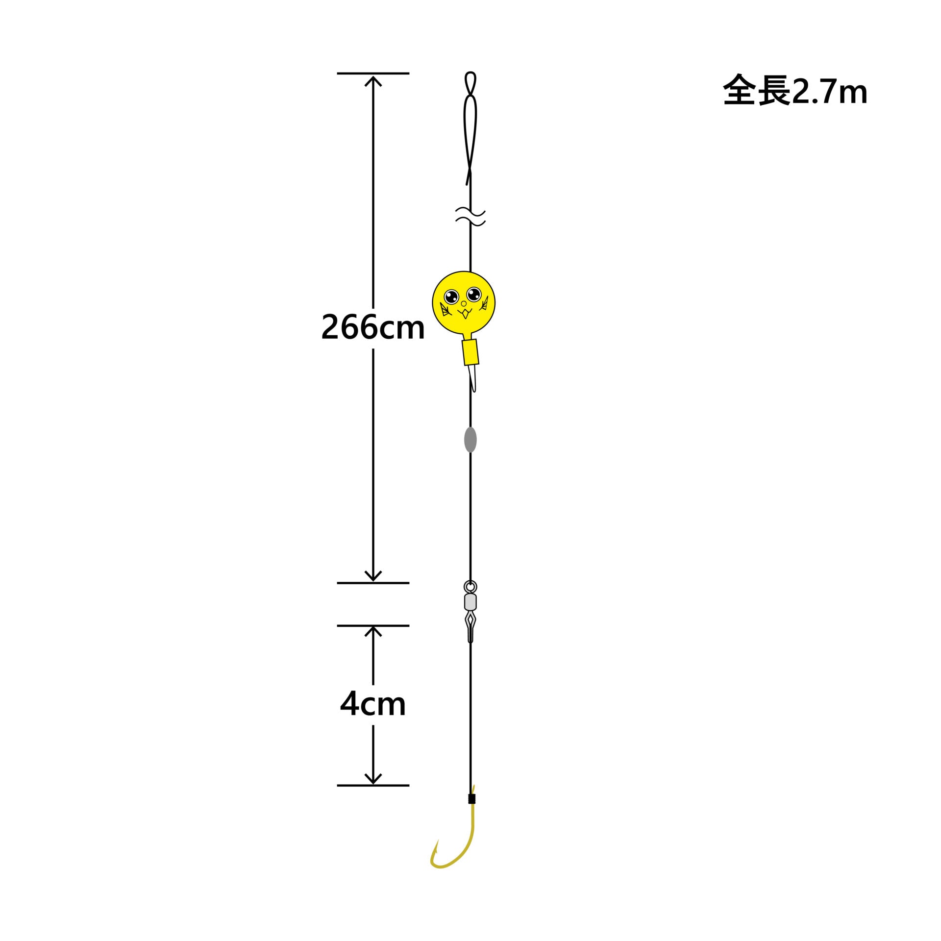 うきまろ 手長エビ 玉ウキ 釣り