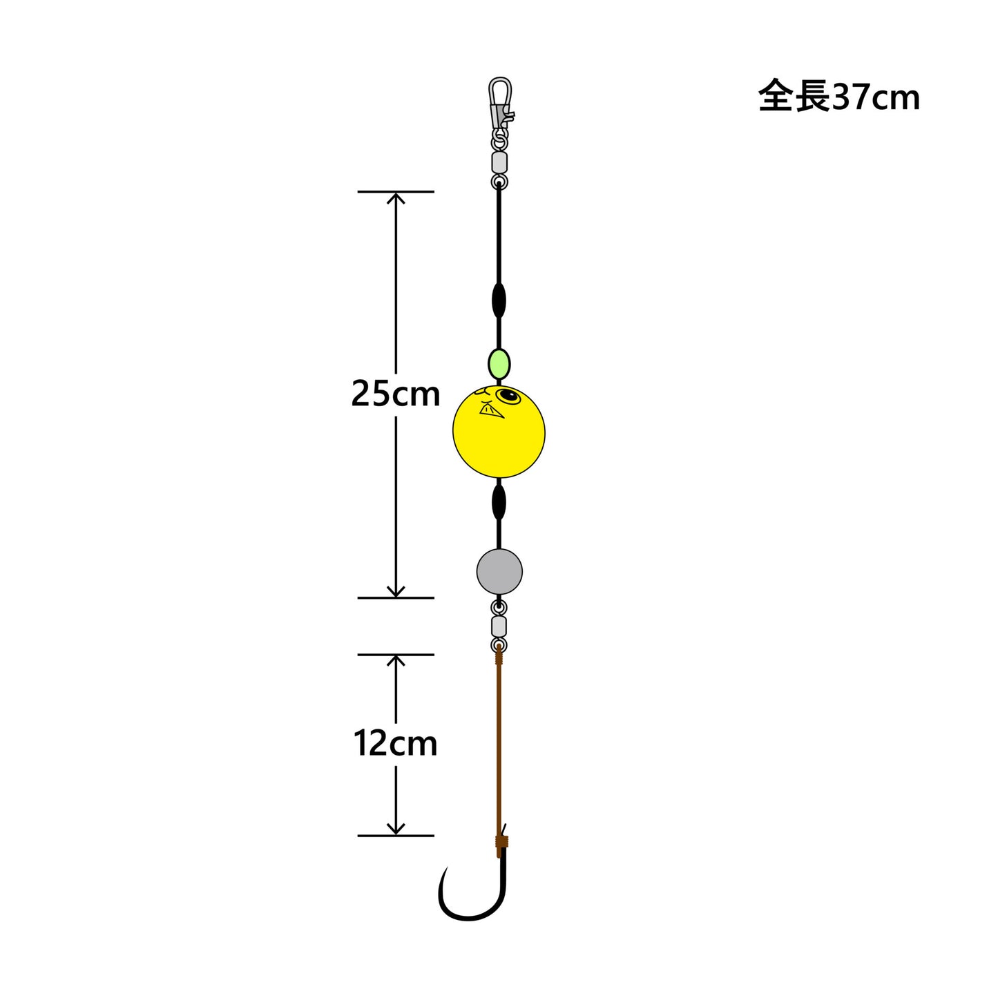 うきまろ パン鯉 仕掛 釣り