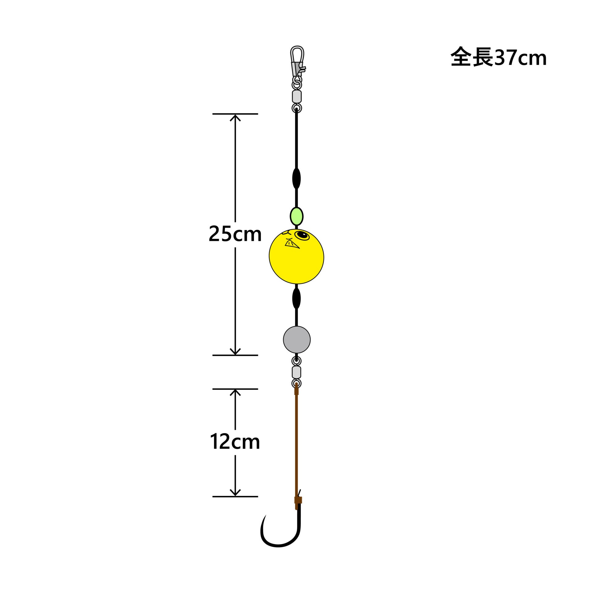 うきまろ パン鯉 仕掛 釣り