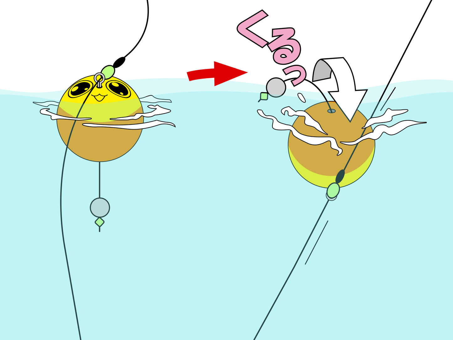 うきまろビックリ五目仕掛